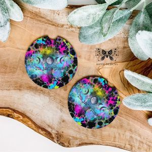 It’s Just A Phase Moon Phase Car Coaster 2 Pack